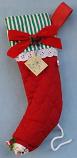 Annalee 22" Christmas Stocking - 1993 - Mint - 755093sqxt