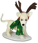 Annalee 5" Reindeer Puppy Dog 2022  - Mint - 760322