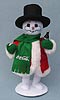 Annalee 9" Cold & Frosty Coca-Cola Snowman - Mint - 760412