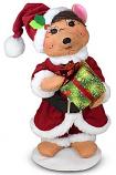 Annalee 12" Yuletide Santa Bear 2024 - Mint - 760824