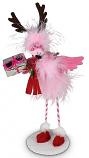 Annalee 9" Christmas Whimsy Flamingo 2020 - Mint - 760920