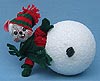 Annalee 6" Snowball Fun Boy Mouse - Mint - 768705