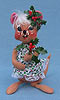 Annalee 7" Holly Girl Mouse - Mint - 771195