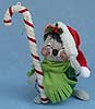 Annalee 7" Mouse with Candy Cane - Near Mint - 771288xx