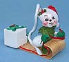 Annalee 7" Mouse on Toboggan - Mint / Near Mint - 772693