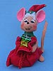 Annalee 7" Santa's Helper Mouse - Mint - 773102