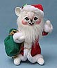 Annalee 10" Mr Santa Mouse with Sack - Mint - 774306