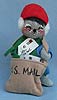 Annalee 7" Mouse with Mailbag and Letters - Mint / Near Mint - 775291sqxt