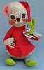 Annalee 12" Nightshirt Mouse with Candle - Near Mint - 777080oxa