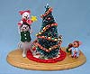 Annalee 5" Trimming The Tree Family Mice Vignette - Mint - 778002