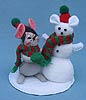 Annalee 5" Just Like Me Sno-Mouse - Mint - 778102