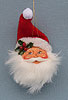 Annalee 3" Santa Head Ornament - Mint - 780504
