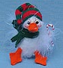 Annalee 3" Winter Ducky Ornament - Mint - 780905