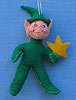 Annalee 3" Green Starbright Elf Ornament Holding Star - Mint / Near Mint - 782195ox