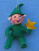 Annalee 3" Green Starbright Elf Ornament Holding Star - Mint / Near Mint - 782195