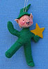 Annalee 3" Green Starbright Elf Ornament Holding Star - Mint / Near Mint - 782195xo