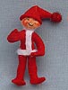 Annalee 4" Red Elf Ornament - Mint - 782204red