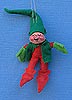 Annalee 3" Red and Green Elf Ornament - Mint - 782287xo