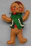 Annalee 5" Gingerbread Boy Ornament - Near Mint - 782591oxns