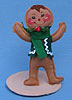 Annalee 5" Gingerbread Boy Ornament with Stand - Mint - 782591ox
