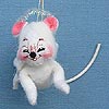 Annalee 3" Angel Mouse Ornament - Mint - 783202sq