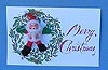 Annalee 3" Santa Ornament / Pin / Christmas Card - Mint / Near Mint - 783493