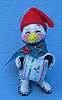 Annalee 3" Penguin Holding Candy Ornament - Mint / Near Mint - 784799sq