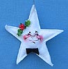 Annalee 3" Star Ornament with Bow Tie - Mint - 785084xx