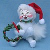 Annalee 4" Christmas Kitten Ornament - Mint - 785705