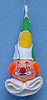 Annalee 5" Clown Head Ornament - Mint/ Near Mint - 786585