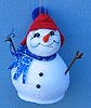 Annalee 4" Snowman Ornament - Mint - 788402