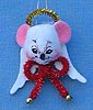 Annalee 3" Angel Mouse Head Ornament/ Pin - Mint - 789102ox