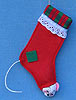 Annalee 6" Squeak-A-Boo Stocking Mouse Ornament - Mint - 792798sq