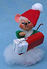Annalee 3" Sweet Surprise Mouse with Mailbox - Mint - 792897