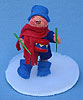 Annalee 3" Drummer Boy Ornament with Stand - Mint - 793589xo