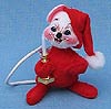 Annalee 3" Off To Bed Mouse Ornament - Mint - 794200