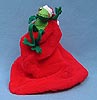 Annalee 10" Santa Frog on Red Bang Hat - Mint - 799994r