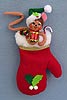 Annalee 5" Mouse in Mitten Wall Decor - Mint - 800409