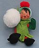 Annalee 7" Boy with Snowball - Excellent - 800584a