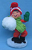 Annalee 7" Boy with Snowball - Near Mint - 800584xo
