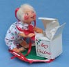 Annalee 7" Christmas Morning Kid Opening Gift -  Near Mint - 801584