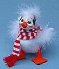 Annalee 5" Winter Ducky with Red Scarf - Mint - 807105