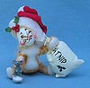 Annalee 4" Tabby Catnip for Two - Mint / Near Mint - 808802tong