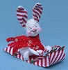 Annalee 6" Tobogganing Bunny - Mint / Near Mint- 809305
