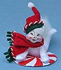 Annalee 4" Sliding Kitty Cat - Mint - 809505