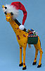 Annalee 15" Christmas Giraffe - Mint - 809605