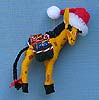 Annalee 5" Christmas Giraffe Ornament - Mint - 811307