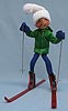 Annalee 10" Downhill Skier - Mint- Signed - 815088s