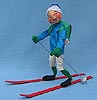 Annalee 10" Cross Country Skier - Mint / Near Mint - 816084xo