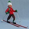 Annalee 10" Cross Country Skier - Mint - 816085ox